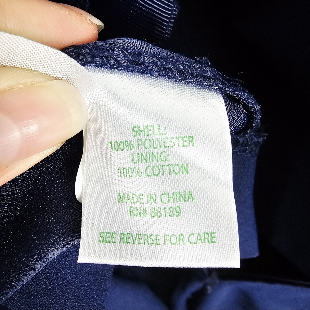 Lilly Pulitzer Strapless Kylo Jumpsuit in Navy Blue NWT - Picture 12 of 14